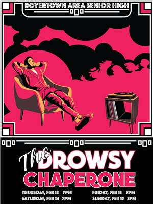 The Drowsy Chaperone Flyer